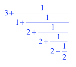 Continued Fraction example
